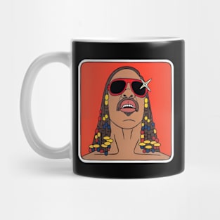 Stevie wonder//Retro for fans Mug